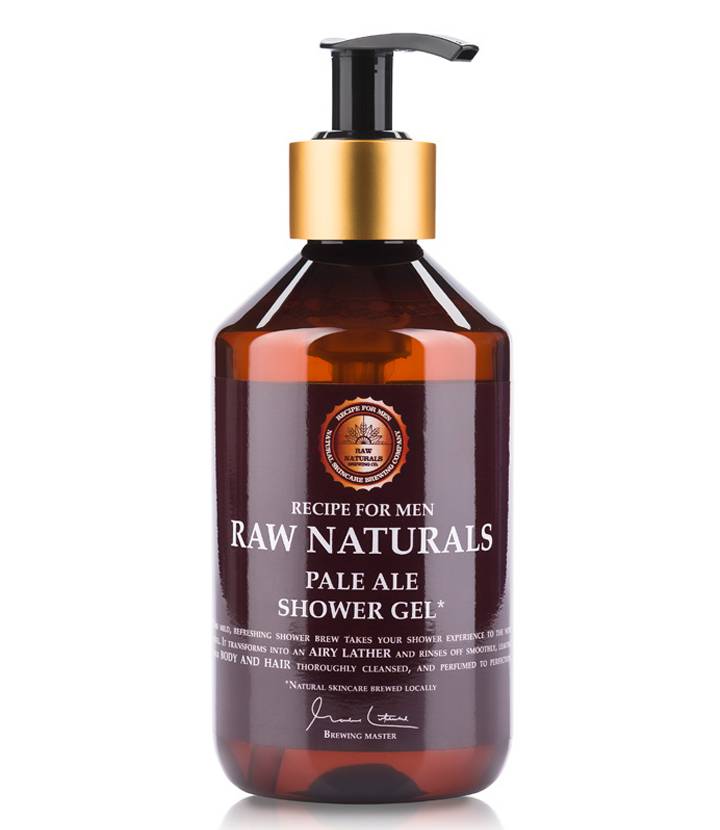 RAW Naturals Pale Ale Shower Gel