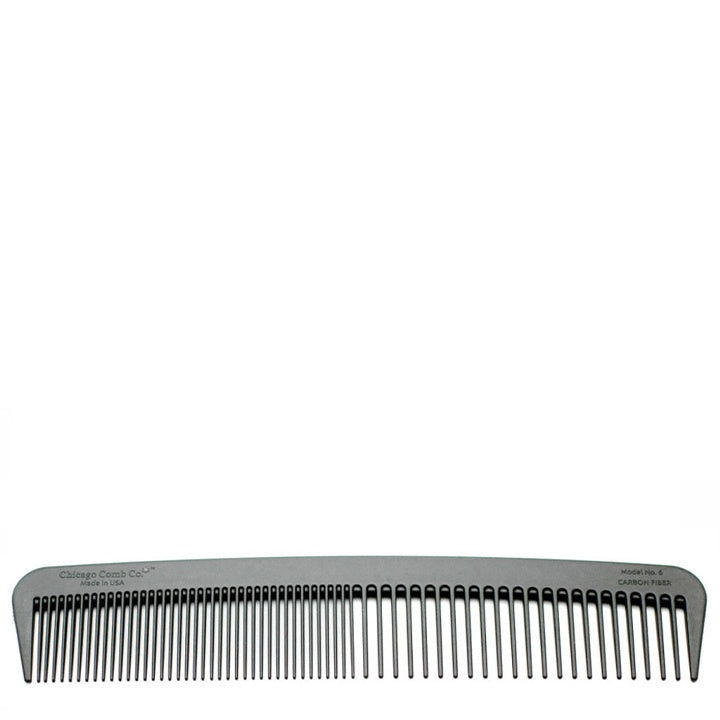 Chicago Comb Co. Grzebień do włosów Model No. 6 – Carbon Fiber
