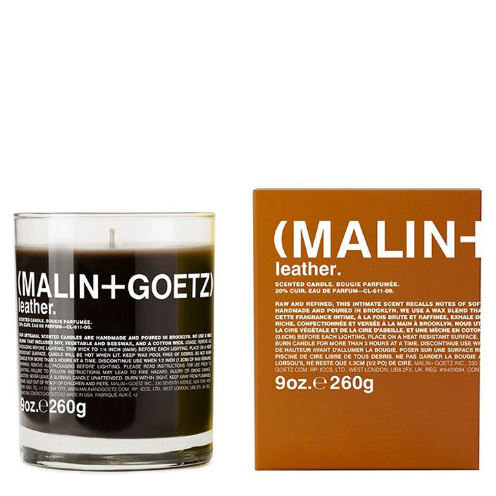 Malin+Goetz Scented Candle – Leather