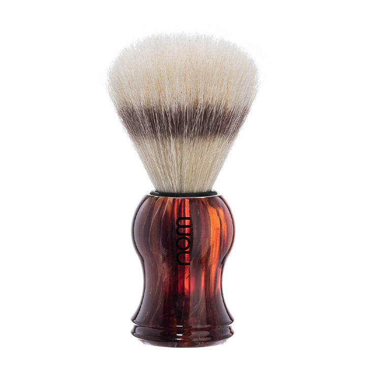 NOM Pędzel do golenia Gustav – Havana – Pure Bristle
