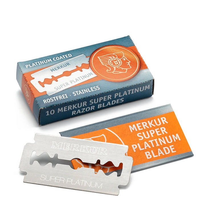 Merkur Żyletki dwustronne Super Platinum