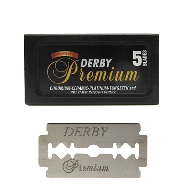 Derby Żyletki dwustronne Premium